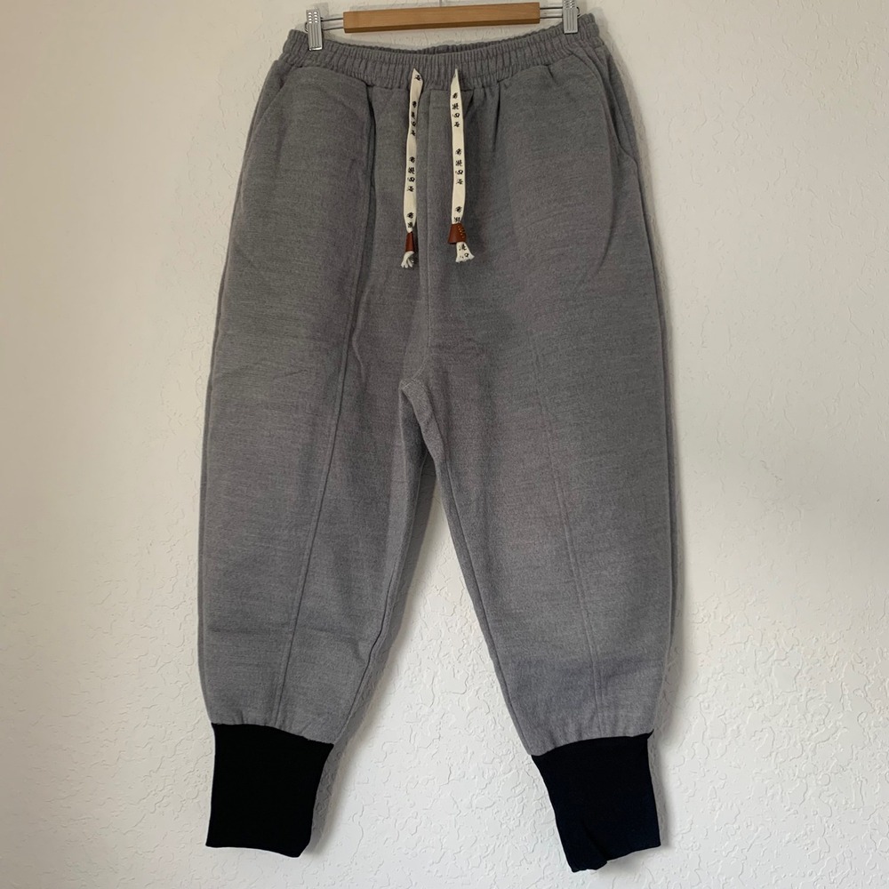 NWT Mr Donoo Prijouhe Harem Joggers M Gray Japanese Streetwear Gorpcore Urban